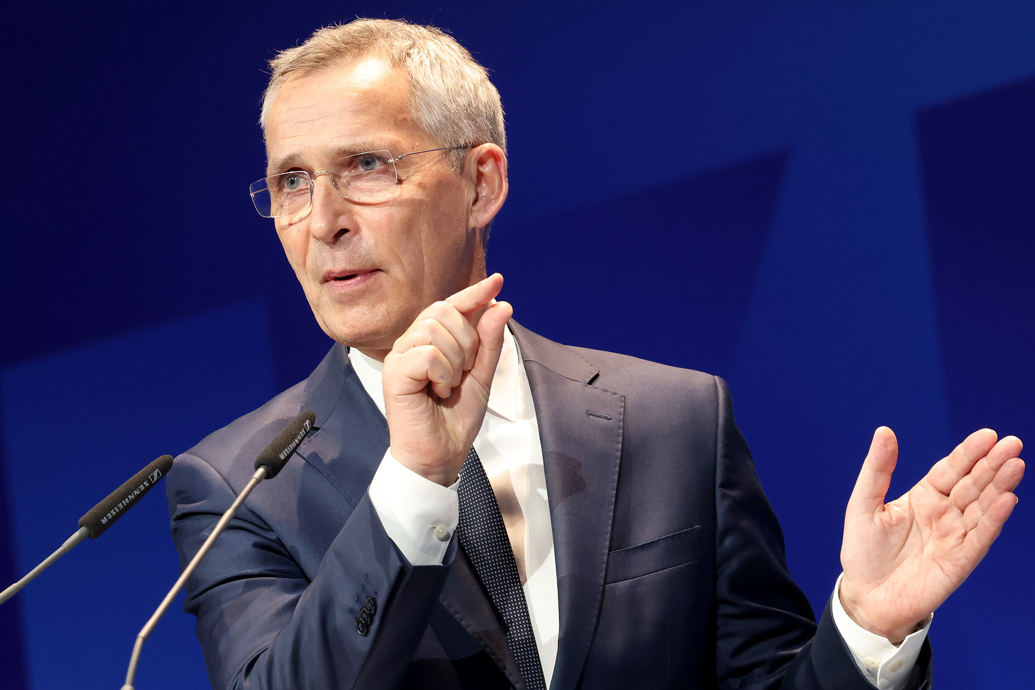 北约秘书长斯托尔滕贝格 图片来源:视觉中国