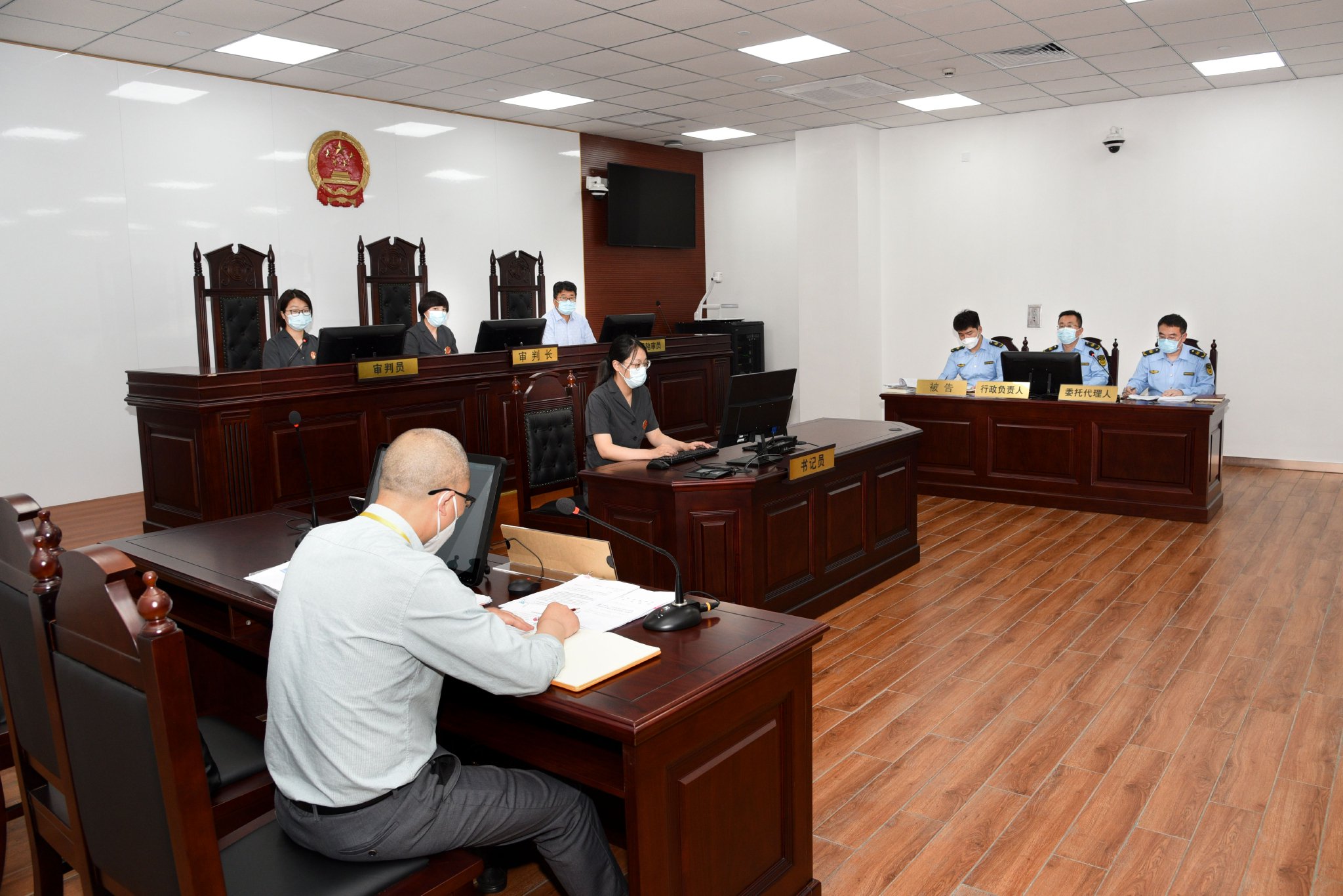 环资案件庭审现场,资料图片.采访对象供图
