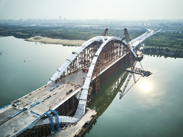 京雄高速公路京雄大桥顺利合龙|高速公路_新浪财经_新浪网