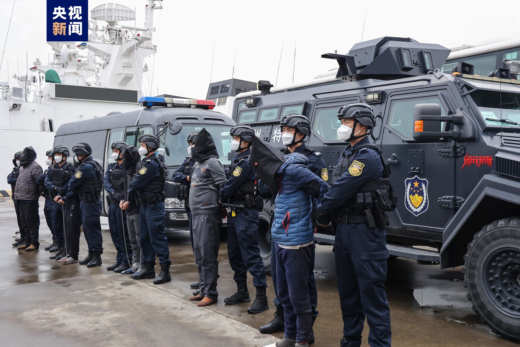 厅获悉,2023年2月2日,在公安部统筹指挥下,广东省公安机关会同海警