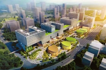 蓉港创智园项目效果图。图据天府新区官网