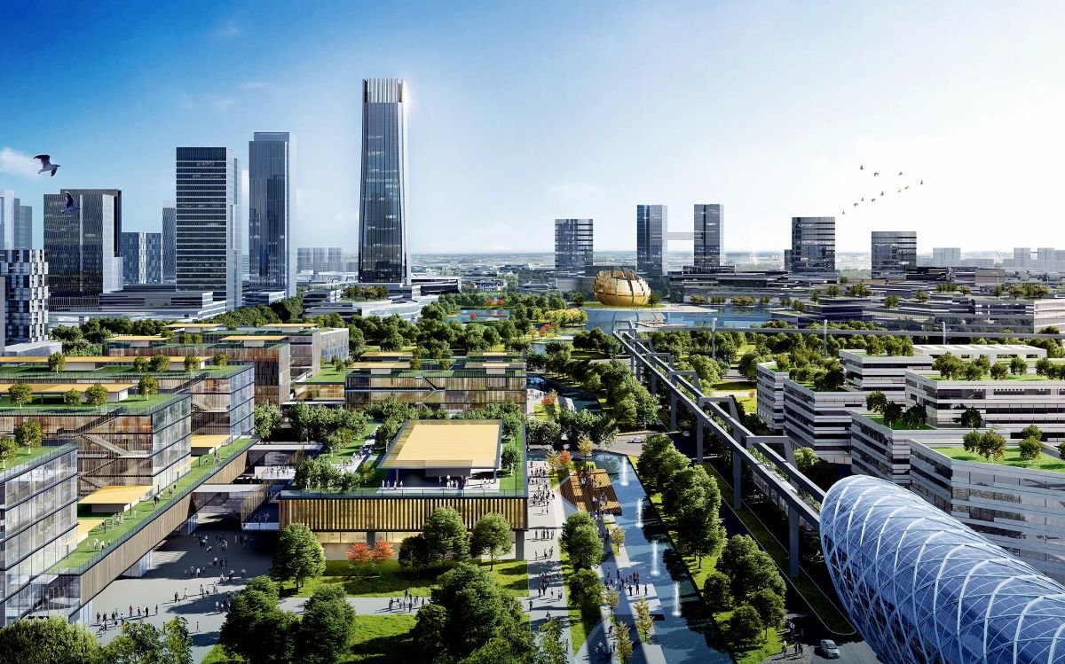 京津中关村科技城效果图(京津中关村科技城供图)