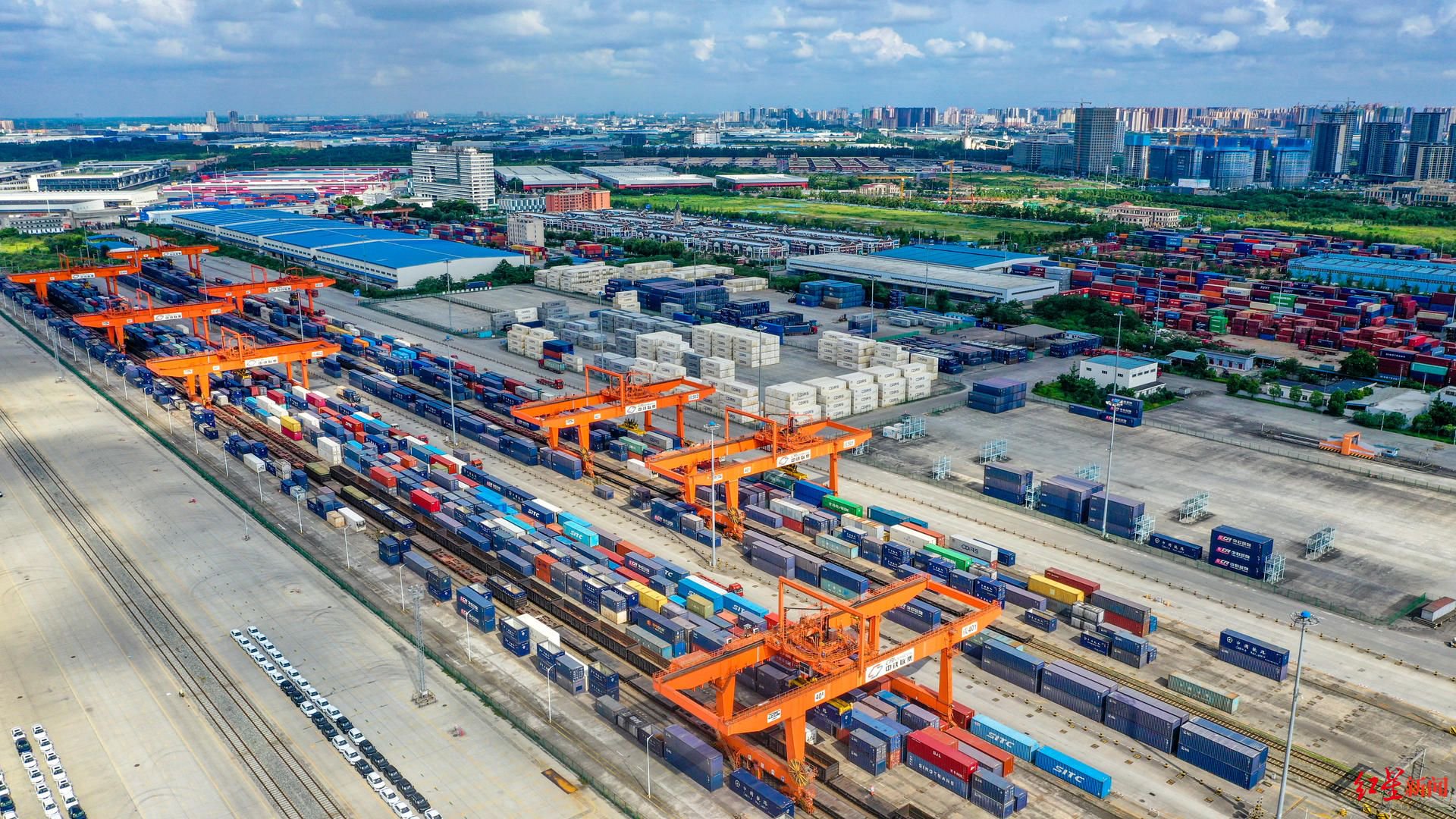 成都国际铁路港资料图