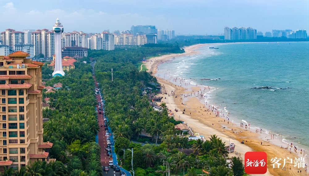 海南环岛旅游公路琼海博鳌段.记者 刘洋摄