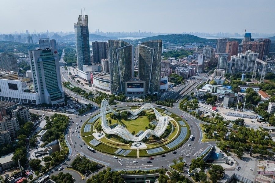 武汉光谷 图片开端:新华社