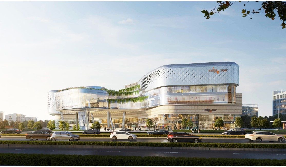 "首开万象汇"主体结构封顶