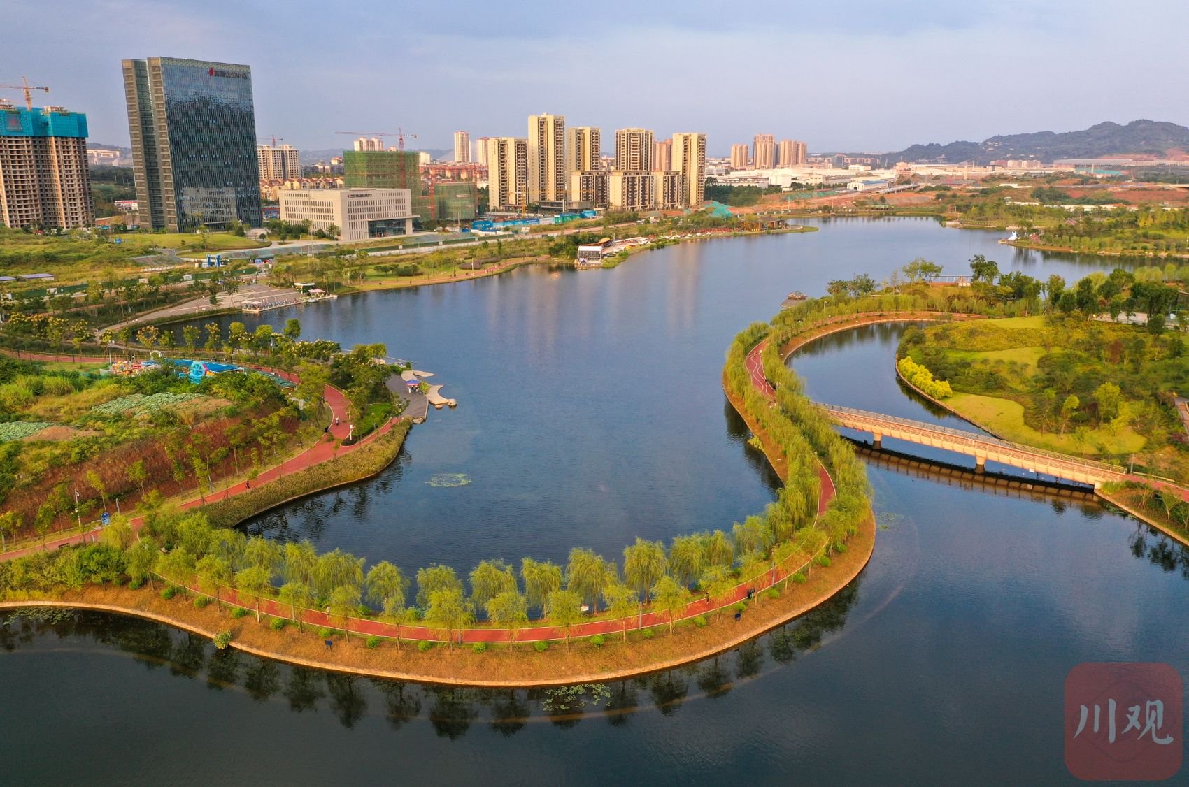 泸州渔子溪生态湿地公园.何海洋 摄