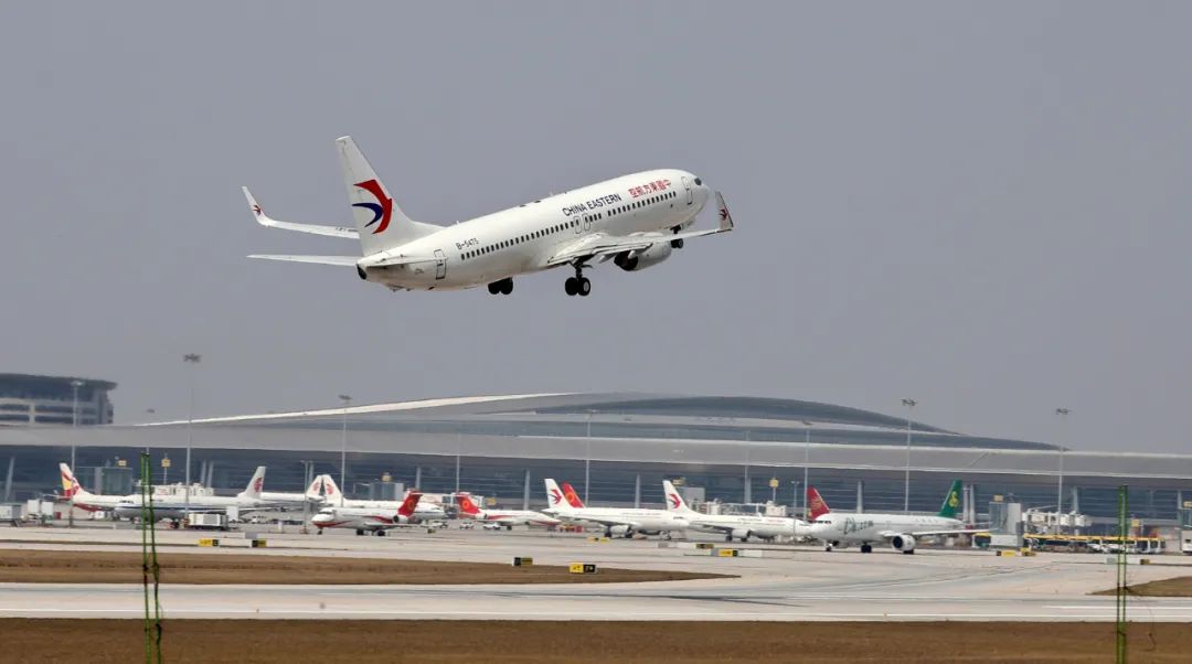 天府国际机场航班起飞