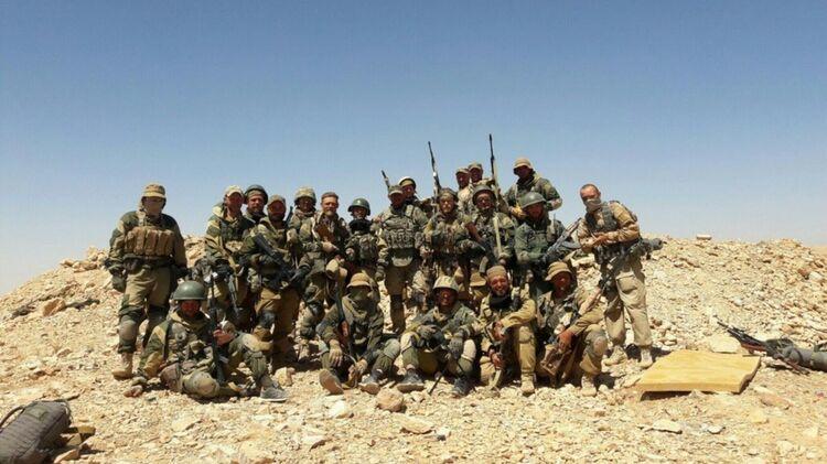 在非洲执行任务的瓦格纳雇佣兵