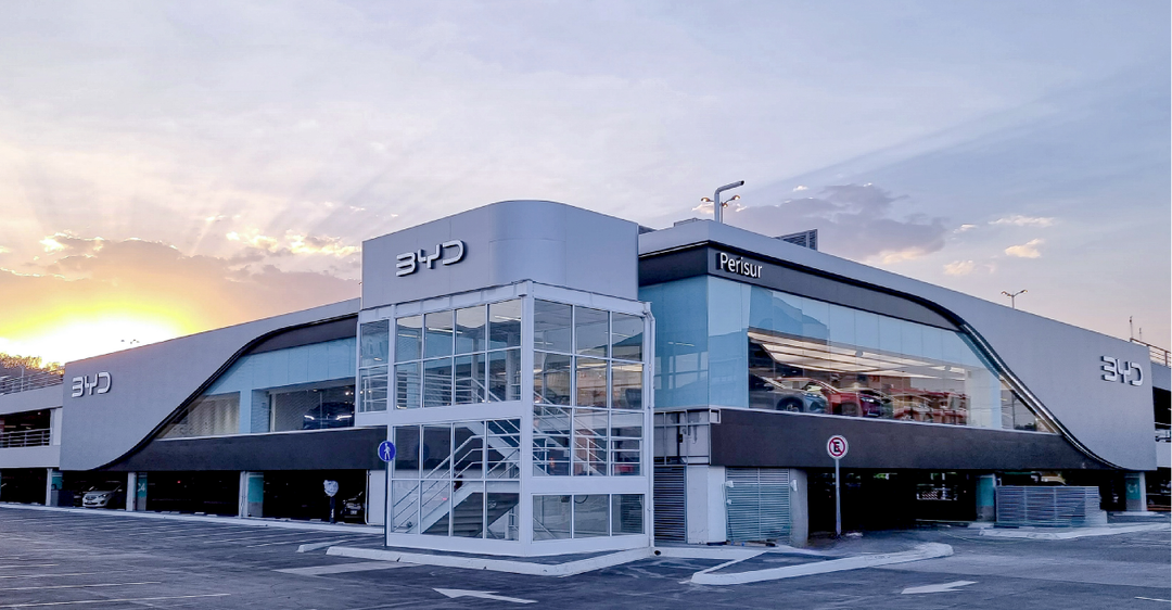 比亚迪在墨西哥城的门店BYD Perisur