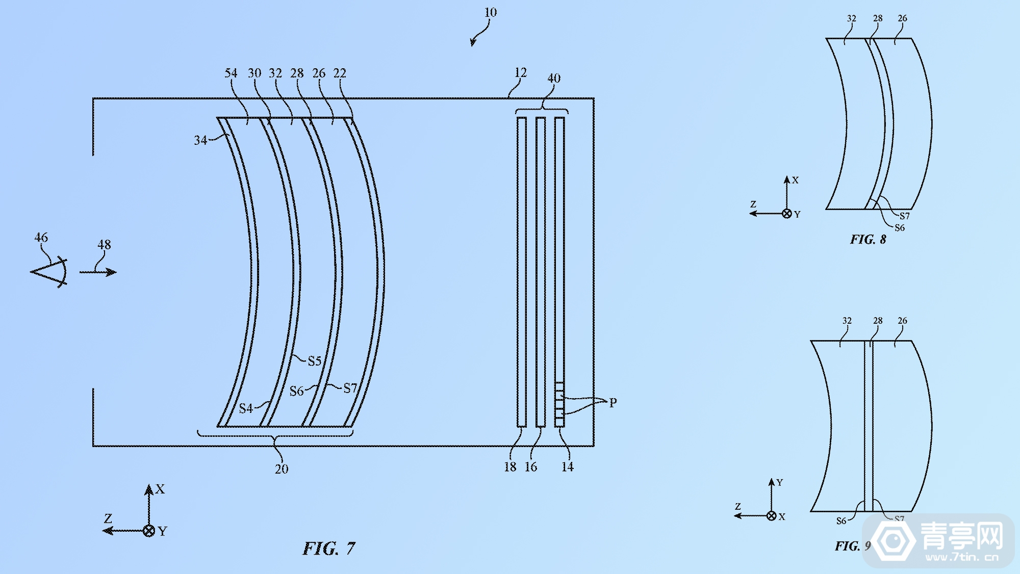 苹果专利-US20210132349A1