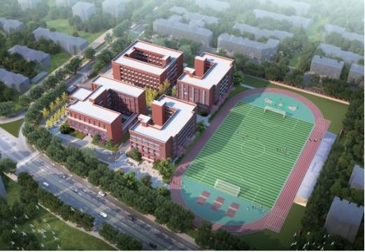 在职校原址新扩建两幢教学楼,中国(南昌)现代职教城,安义县职业技术