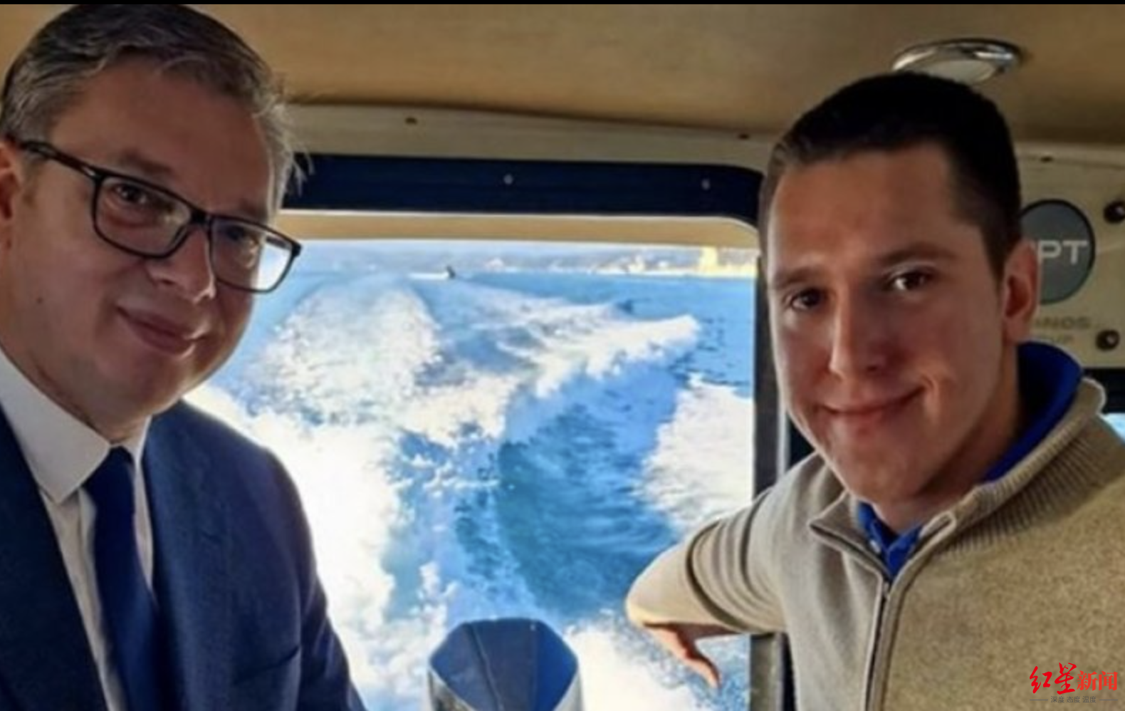 武契奇和儿子达尼洛