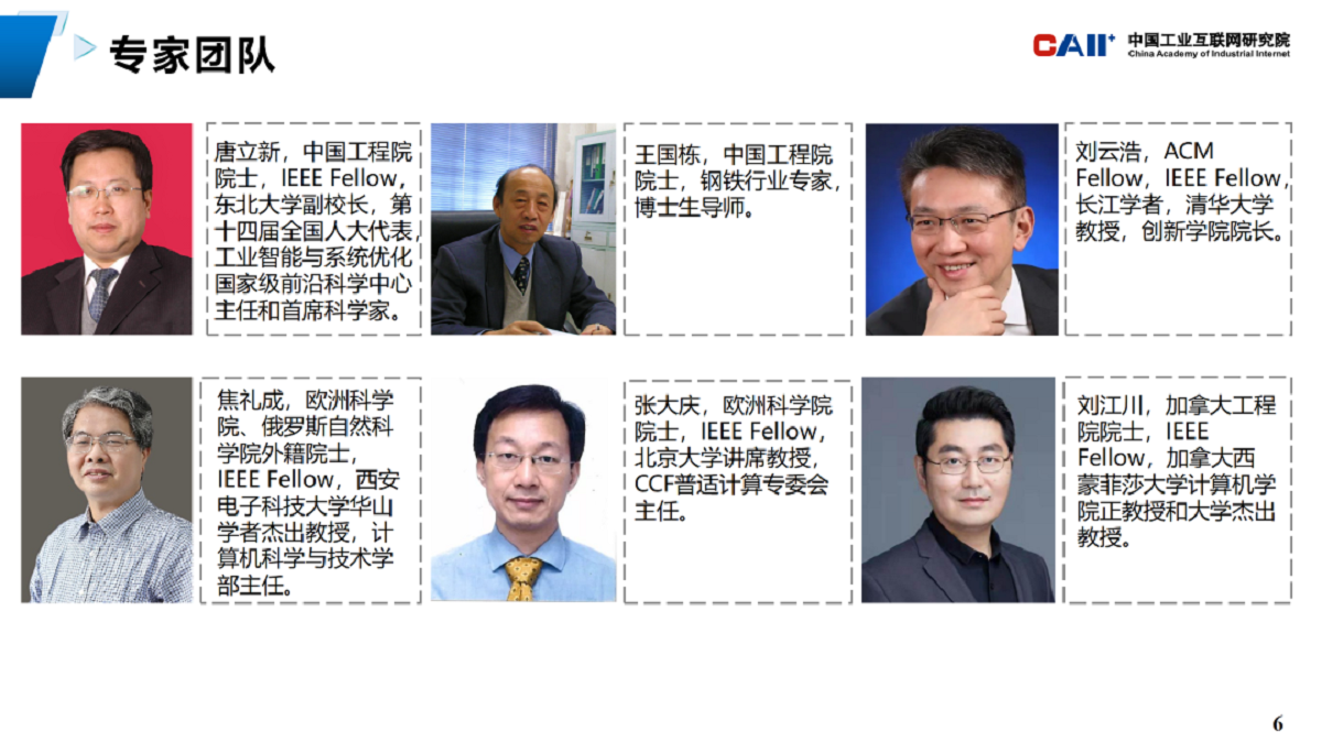 图：五位中外院士、八位ACM\IEEE Fellow、13位业界顶级专家联合论证。 