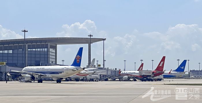 图为太原机场场景