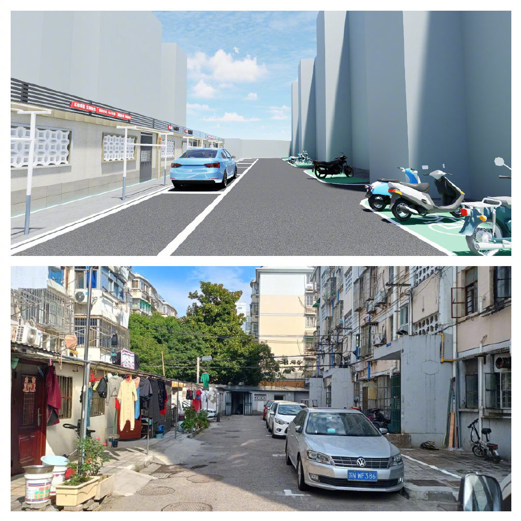 建邺区老旧小区改造,有颜值有温度