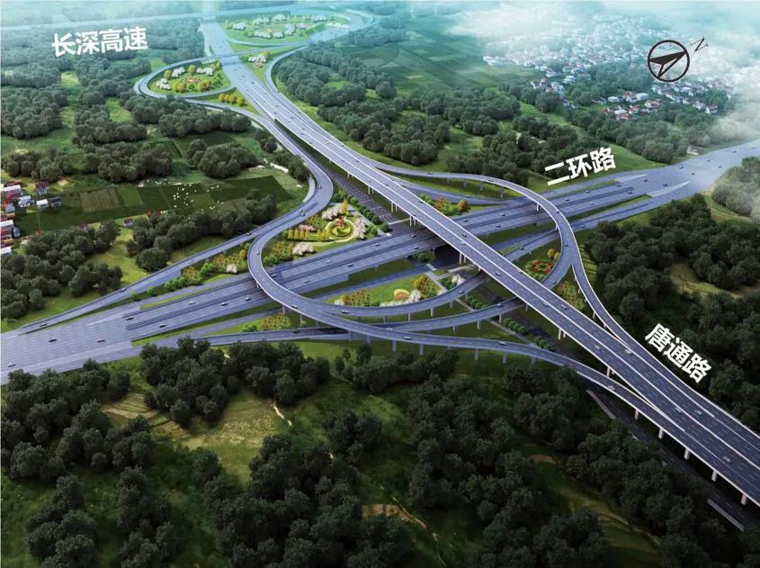 《2023年唐通路-二环线立交工程批前公示》,内容显示,唐山拟新建磷