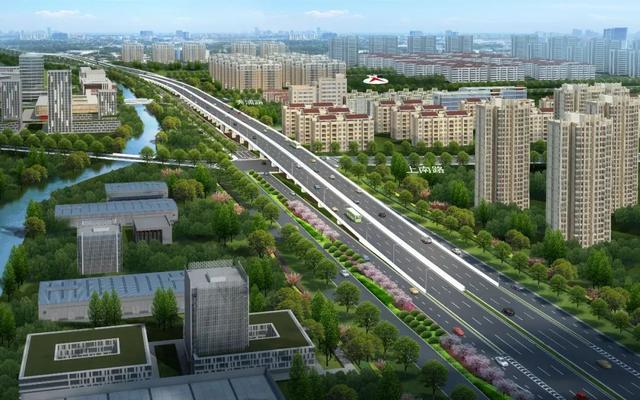 林海公路(外环立交—上南路)效果图