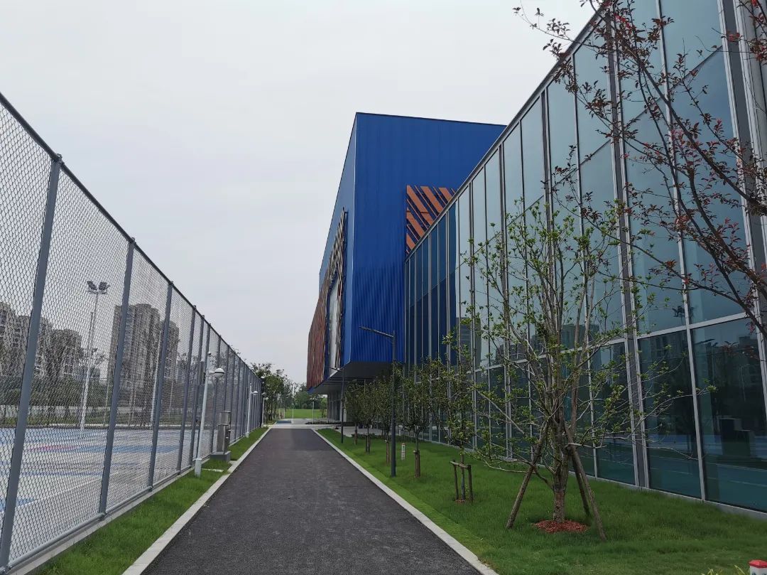 杨行体育中心完成施工 宝山这个开放型花园式综合场馆值得去打卡