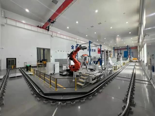 西发公司第二条总装脉动生产线