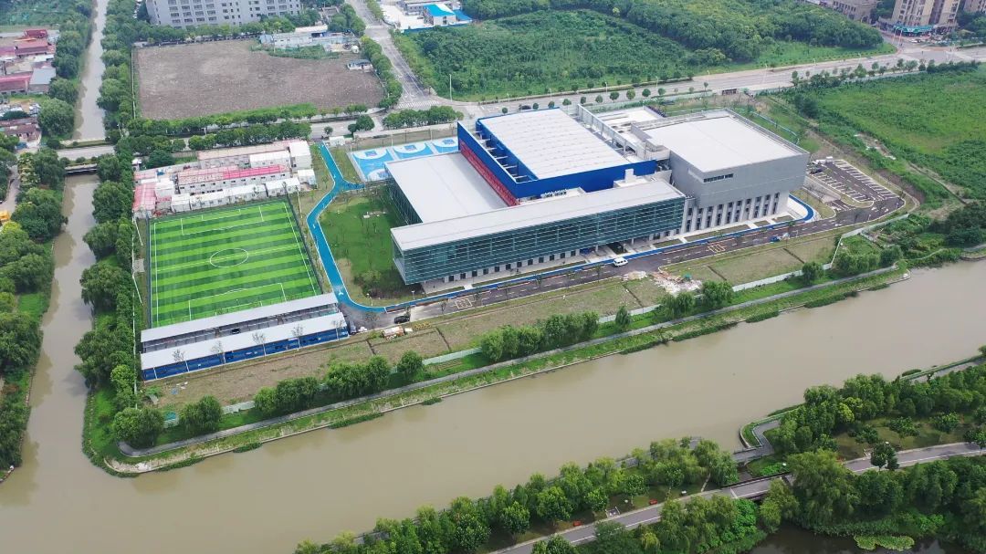 杨行体育中心完成施工 宝山这个开放型花园式综合场馆值得去打卡