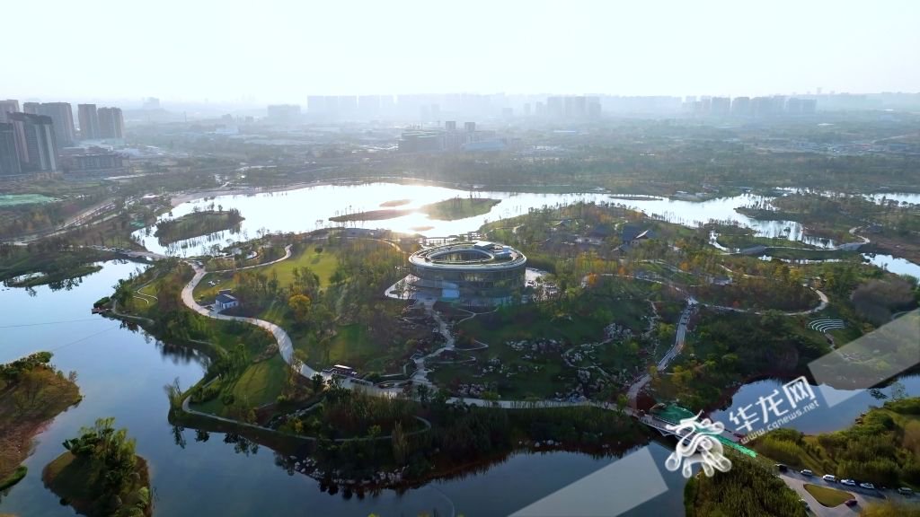 东安湖公园.华龙网-新重庆客户端记者 罗杰 摄