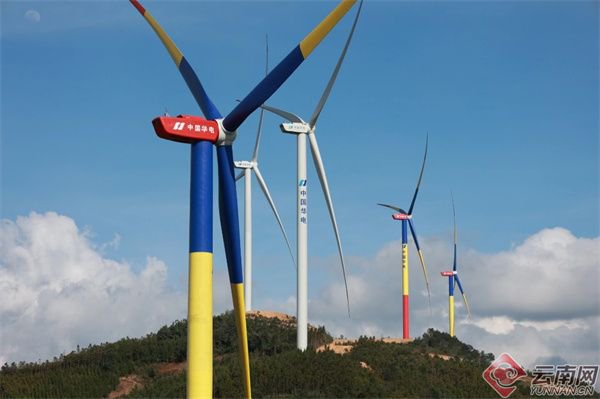 总装机容量30万千瓦 云南剑角峰风电场全面建成投产