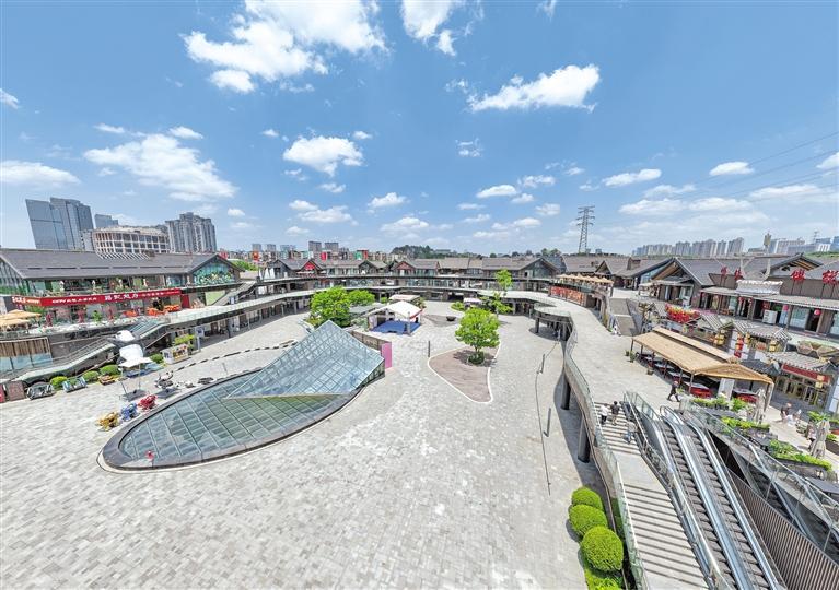 白云区梵华里商圈. 覃伟 摄