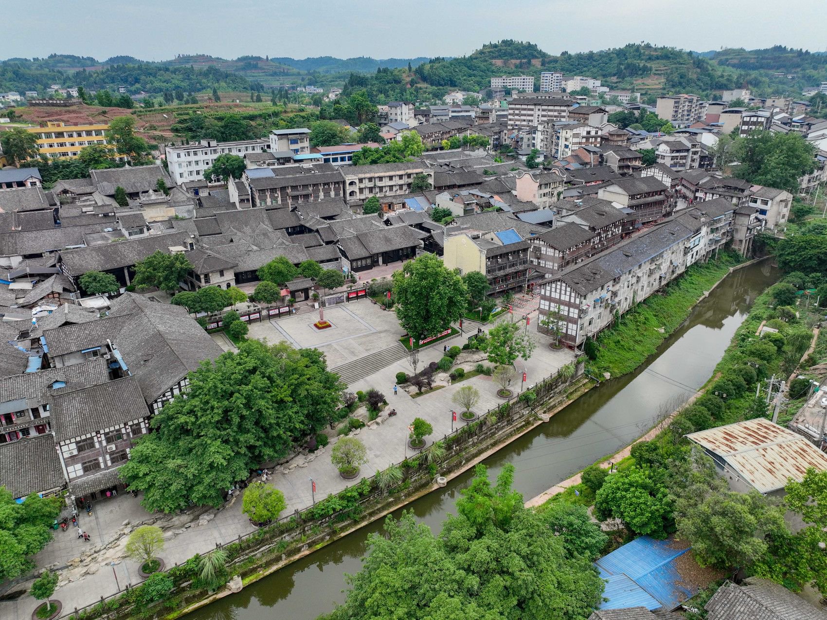 潼南双江古镇 重庆日报记者 张锦辉 摄