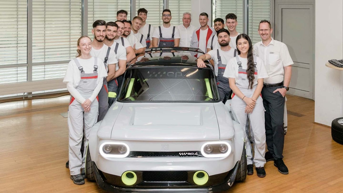 奥迪发布EP4电动概念车 配e-tron电动机