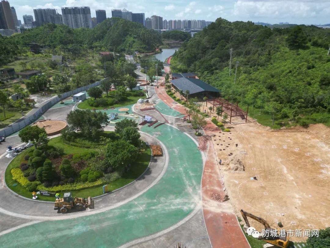 项目建设攻坚 | 总投资8000多万元,防城港市园博园儿童游乐设施项目
