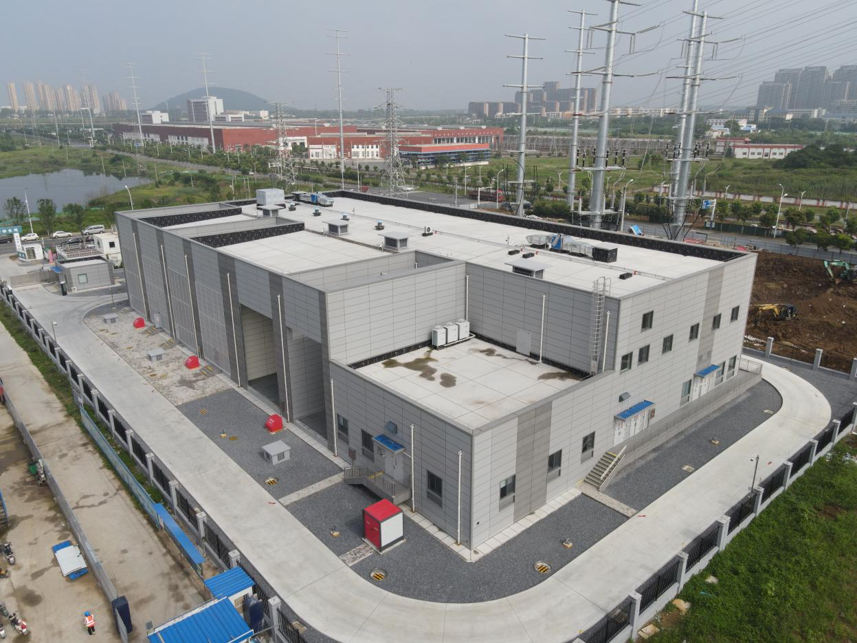 (变电站俯瞰图)