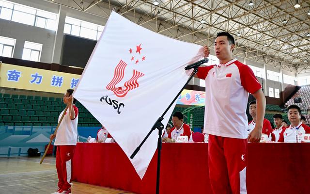 成都大运会中国代表团成立,34人参加过奥运会|成都大运会_新浪财经