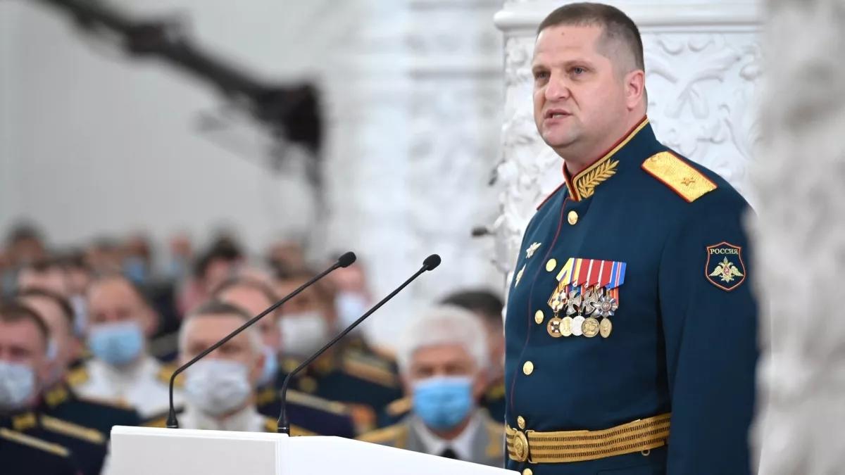 ▲俄南部军区副司令员、俄军中将奥列格·尤里耶维奇·佐科夫