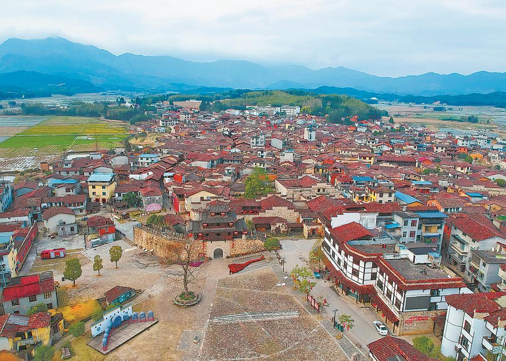 邵武市和平古镇航拍图 黄杰敏 摄