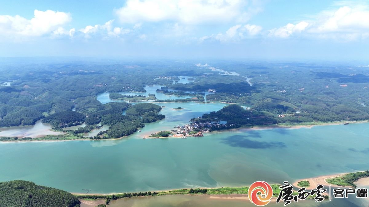 平陆运河平塘江入口.记者 潘锦才 摄