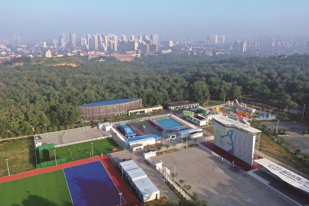 大城山变身"运动之山"