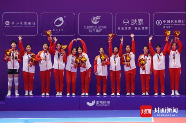 2023年卡巴迪杭州亚运会测试赛暨全国冠军赛冠军队伍领奖 图片由受访