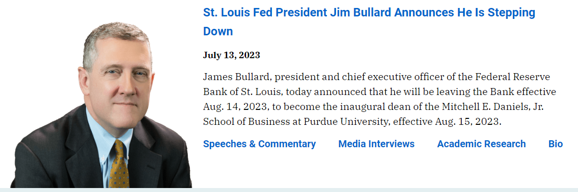 突发！美联储“鹰王”宣布辞职 FOMC平衡会否被打破？