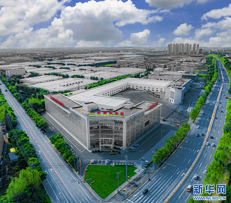 中德(沈阳)高端装备制造产业园一角.照片由受访者提供