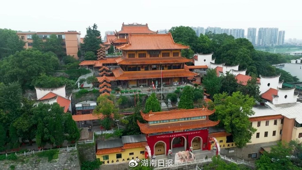 益阳白鹿寺.湖南日报全媒体记者 邹尚奇 摄