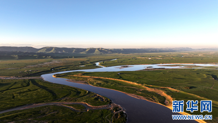 甘肃玛曲:光影黄河|黄河_新浪财经_新浪网