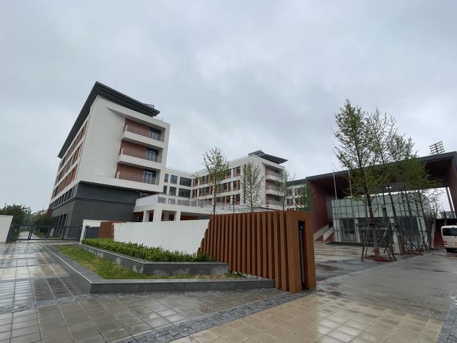 北京四中雄安校区.新京报记者 耿子叶 实习生 康嘉希 摄