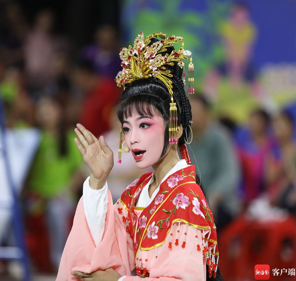琼剧助力海南"村va " 现场观众过足瘾|寒梅芳心_新浪财经_新浪网