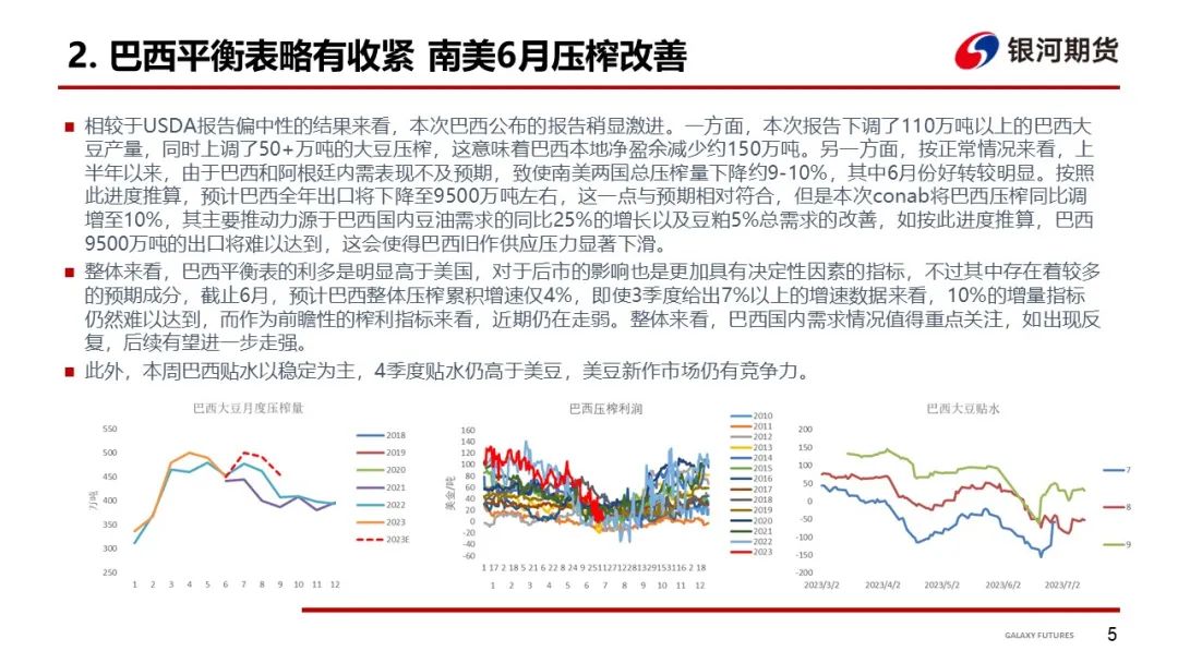 【粕类周报】南北美供需报告引震荡 国内现货成交持续改善