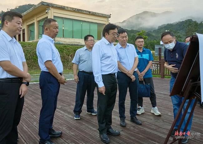 海南省省委书记率队调研海兰信海底数据中心|海南省_新浪财经_新浪网