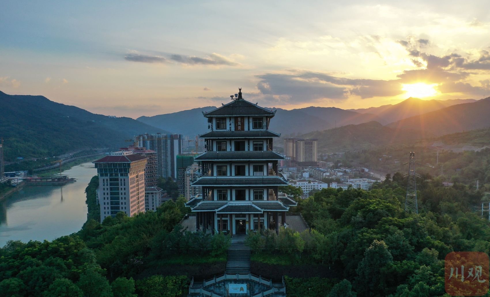 广元剑阁:宝龙山公园景色如画|四川省_新浪财经_新浪网