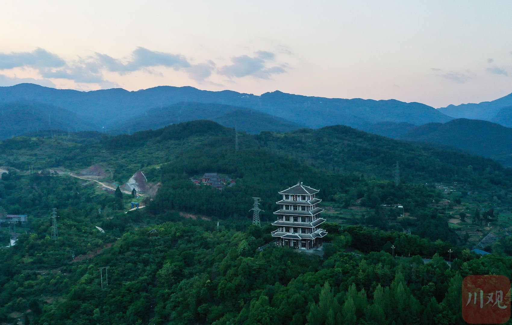 广元剑阁:宝龙山公园景色如画|四川省_新浪财经_新浪网