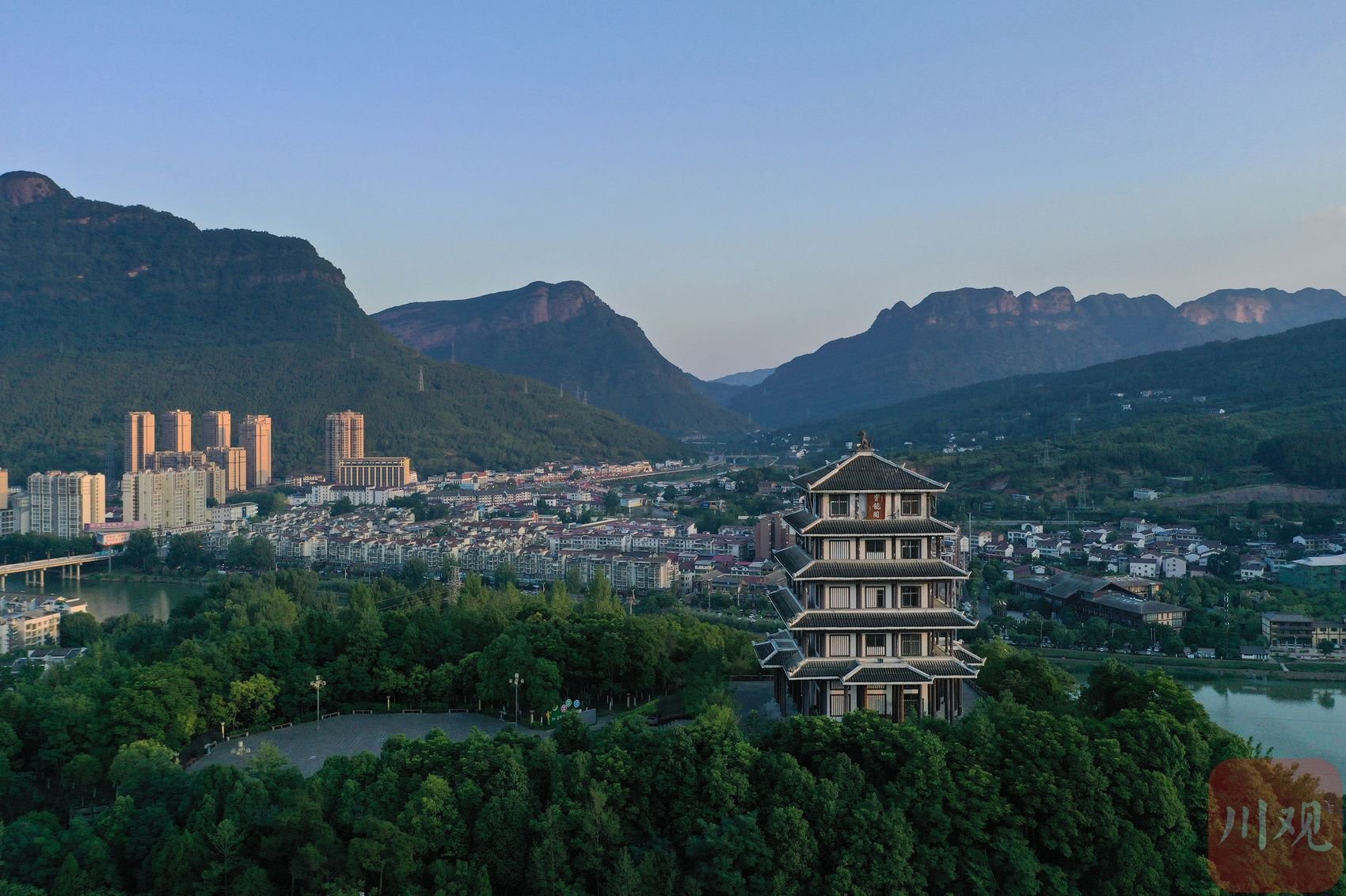 广元剑阁:宝龙山公园景色如画|四川省_新浪财经_新浪网