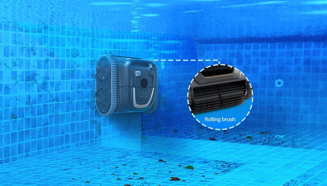 图：追觅科技智能泳池清洁机器人